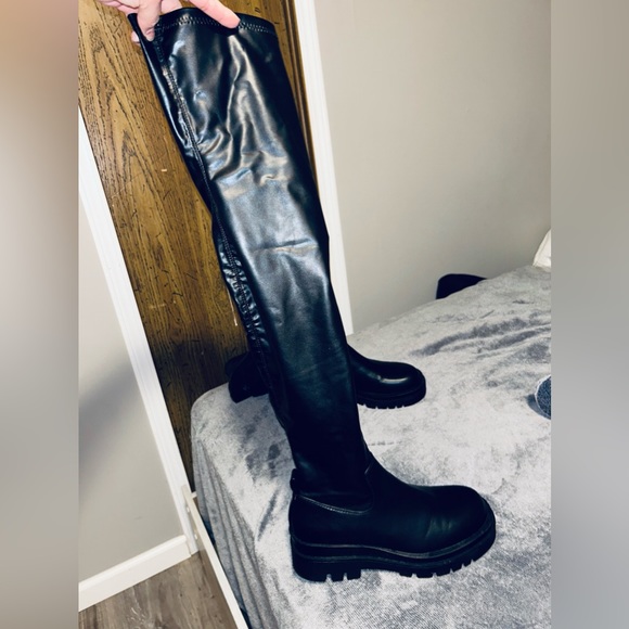 *Brand new* Steve Madden Above Knee Boots Womens Size 10 - Picture 1 of 9